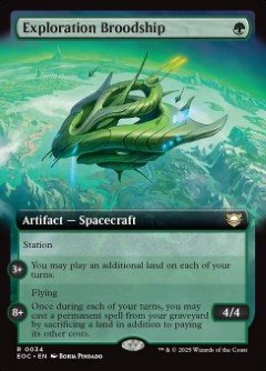 Exploration Broodship Edge of Eternities Commander Bordless